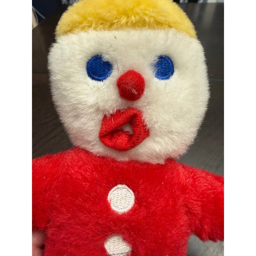 Multipet Mr. Bill Plush Saturday Night Live SNL Red White Yelloā